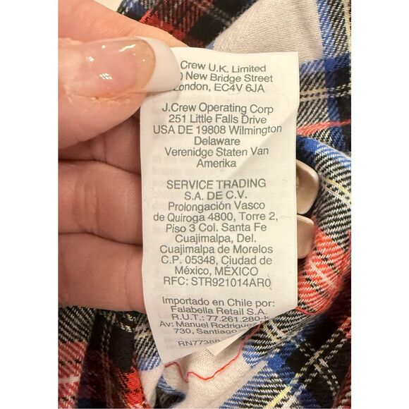 NWT!  J.Crew Men’s Flannel Tartan Plaid Pajama Set Sz. M Gifts for Men Holidays - Picture 15 of 15